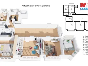 Prodej bytu 5+1, Praha - Holešovice, Heřmanova, 160 m2