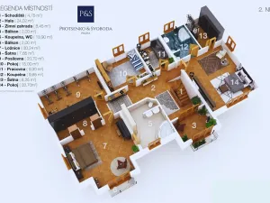 Prodej kanceláře, Vestec, Průběžná, 427 m2