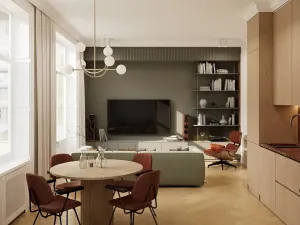 Prodej bytu 2+kk, Praha - Karlín, Křižíkova, 53 m2