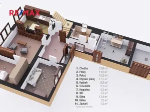 Prodej vícegeneračního domu, Chudčice, 177 m2