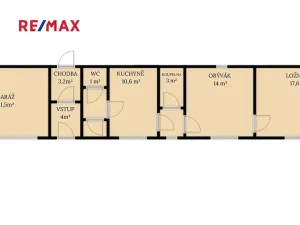 Prodej rodinného domu, Městečko Trnávka, 60 m2