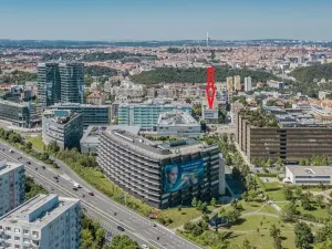 Pronájem kanceláře, Praha - Michle, Jemnická, 435 m2