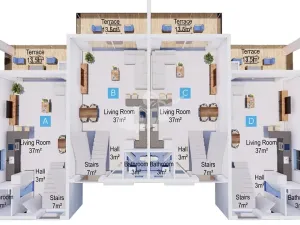 Prodej vily, Trikomo, Kypr, 127 m2