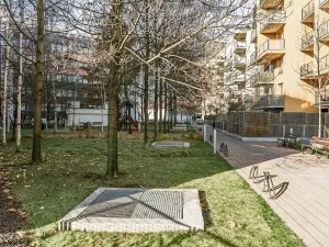 Pronájem bytu 1+kk, Praha - Holešovice, Jankovcova, 33 m2