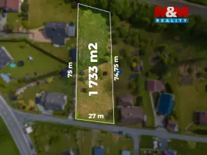 Prodej zahrady, Lichnov, 1733 m2