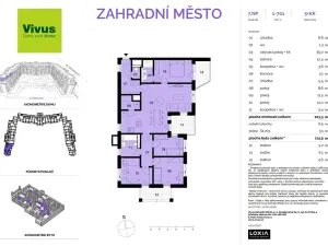 Prodej bytu 5+kk, Praha - Záběhlice, Želivecká, 115 m2
