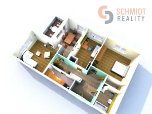 Pronájem bytu 3+1, Břeclav, U Nemocnice, 99 m2