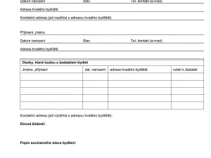 Pronájem bytu 1+1, Děčín, Dvořákova, 33 m2