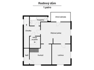 Pronájem rodinného domu, Stachy, 150 m2