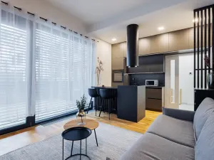 Pronájem bytu 1+kk, Praha - Smíchov, Grafická, 35 m2