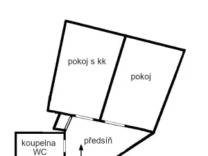 Pronájem bytu 2+kk, Praha - Vršovice, Slovinská, 50 m2