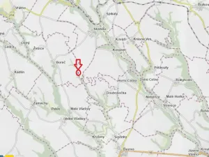 Prodej lesa, Boreč, 3833 m2