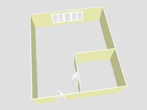 Pronájem bytu 1+kk, Kadaň, Koželužská, 20 m2