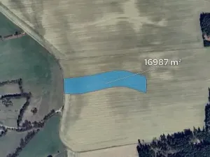 Prodej podílu pole, Rohozná, 943 m2