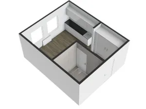 Pronájem bytu 1+kk, Brno - Maloměřice, Hády, 18 m2