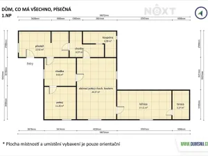 Prodej rodinného domu, Písečná, 213 m2