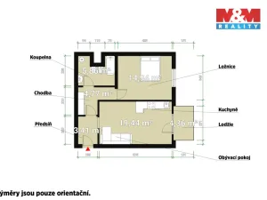 Prodej bytu 2+kk, Janovice nad Úhlavou, Rozvojová zóna, 50 m2