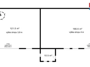 Prodej výrobních prostor, Lysá nad Labem, Průmyslová, 317 m2