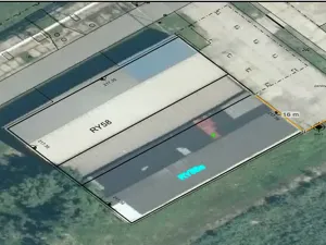 Pronájem skladu, Pardubice, 712 m2