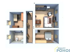 Prodej bytu 3+kk, Choceň, Peliny, 64 m2