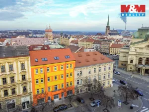 Pronájem bytu 2+kk, Plzeň - Jižní Předměstí, Husova, 43 m2