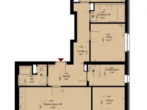 Prodej bytu 4+kk, Trutnov, Chodská, 114 m2
