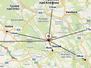 Prodej louky, Bošín, 2180 m2