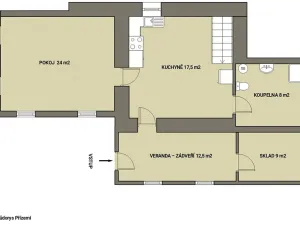 Prodej chaty, Horní Kalná, 126 m2