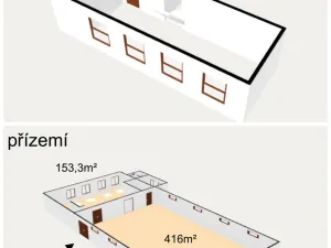 Prodej výrobních prostor, Rychnov nad Kněžnou - Dlouhá Ves, 738 m2