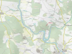 Dražba lesa, Hosty, 418 m2