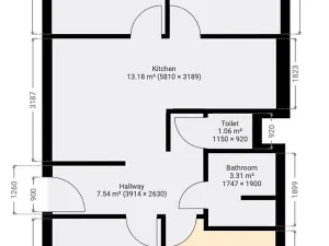 Pronájem pokoje, Praha - Žižkov, Roháčova, 10 m2