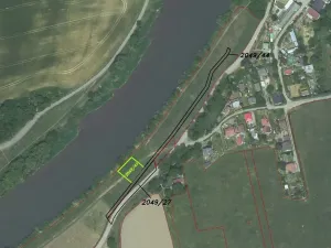 Dražba louky, Všenory, 601 m2