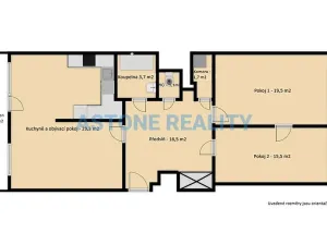 Prodej bytu 3+kk, Praha - Hlubočepy, Kříženeckého náměstí, 93 m2