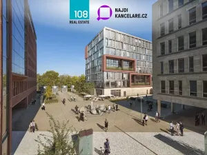 Pronájem kanceláře, Praha - Karlín, Rohanské nábřeží, 2000 m2