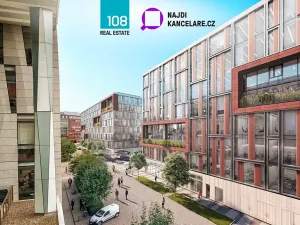 Pronájem kanceláře, Praha - Karlín, Rohanské nábřeží, 3400 m2