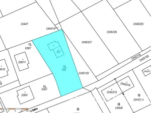 Prodej pozemku, Praha - Lipence, U žlábku, 1270 m2