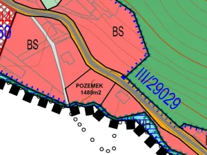 Prodej pozemku, Bedřichov, 1488 m2