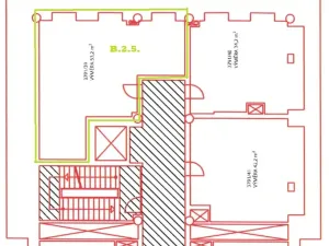 Dražba bytu 2+kk, Zlín, Lorencova, 53 m2