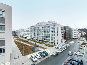 Pronájem bytu 1+kk, Praha - Karlín, U Mlýnského kanálu, 37 m2