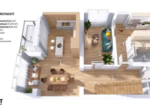 Prodej kanceláře, Brno, Obecní, 287 m2