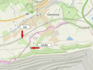 Prodej louky, Spořice, 17656 m2