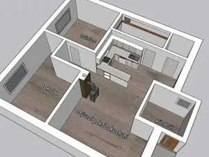 Prodej rodinného domu, Chocerady, 94 m2