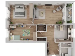 Prodej bytu 3+1, Ostrava, Jana Maluchy, 79 m2