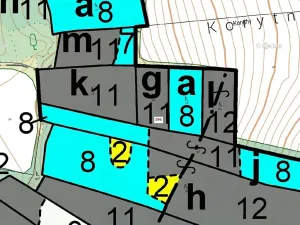 Dražba lesa, Kovčín, 1626 m2
