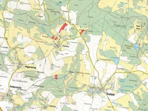 Prodej pole, Kaliště, 34224 m2