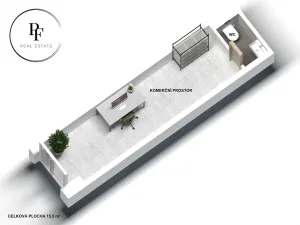 Pronájem obchodního prostoru, Praha - Holešovice, Ortenovo náměstí, 15 m2