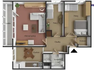 Prodej bytu 3+1, Opava, Gudrichova, 67 m2