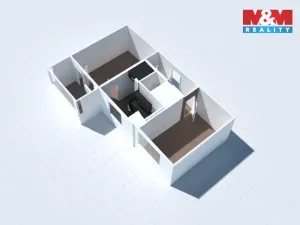 Prodej bytu 2+1, Ostrava - Poruba, Hlavní třída, 59 m2