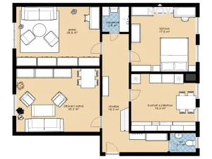 Prodej bytu 3+1, Karlovy Vary, I. P. Pavlova, 95 m2