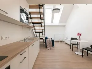 Pronájem bytu 1+kk, Brno, Poštovská, 45 m2